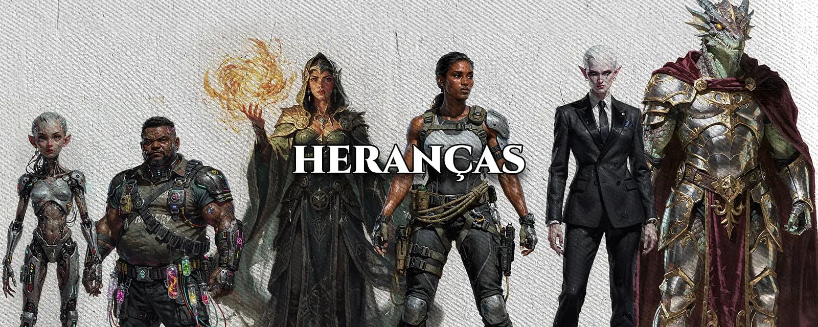 As 9 Heranças de Triera reunidas