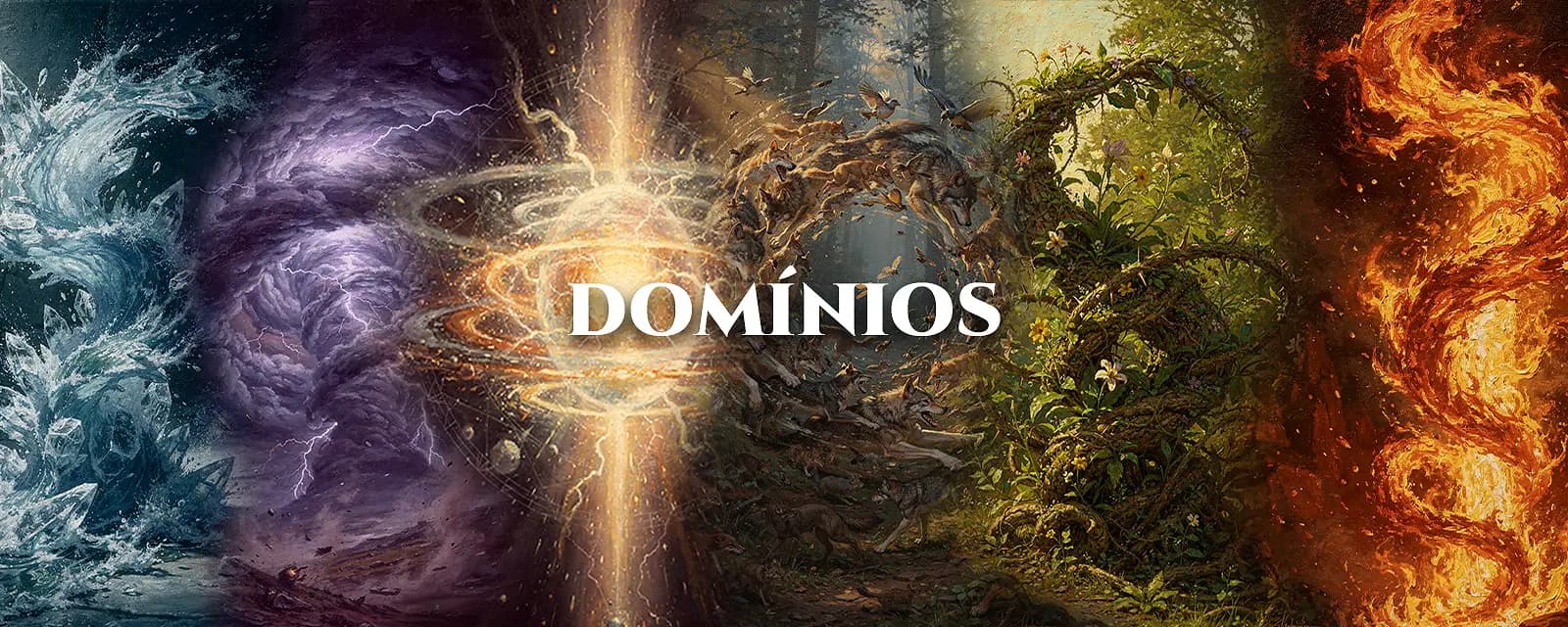 Os 6 Domínios elementais